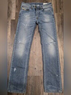 BrandNew Vintage Diesel Industry DNA Viker-R-Box  Stretch Regular Straight Jeans